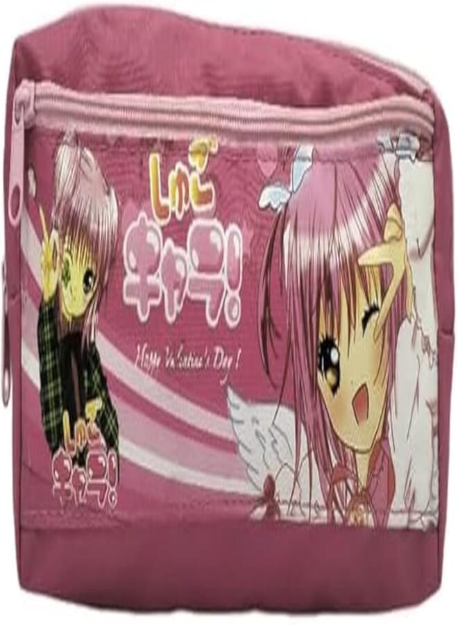 School Pencil Case for Kids-Pink